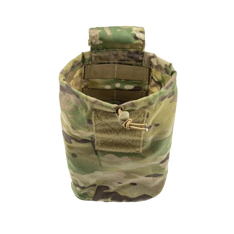 Tactical Pouch Airsoft Molle Drop Dump Pouch Outdoor Hunting Storage Recycling