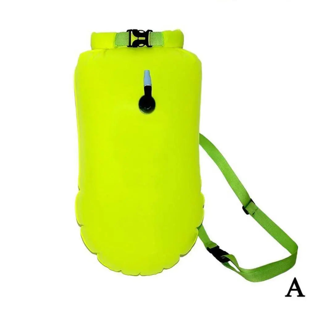 1/2Pcs Swim Buoy Float for Open Water Swimming Safety Float with Adjustable Waist Belt