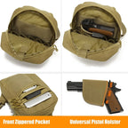 New Tactical Chest Bag Pistol Holster Concealed Gun Carry Pouch Crossbody EDC Pack