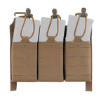 OPHIDIANTAC MOLLE Magazine Pack with Elastic Cord Handle Triple Mag Plate Hunting