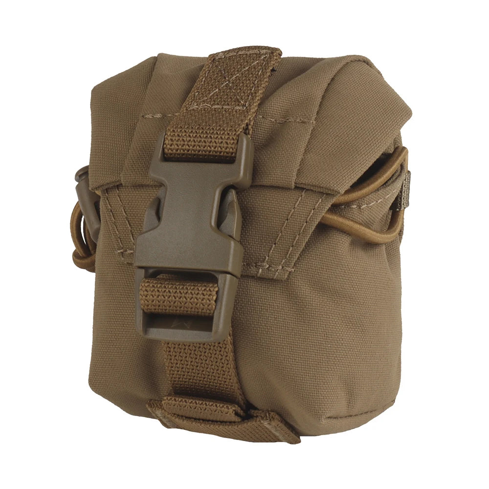 Tactical MOLLE Frag Grenade Pouch/12 GA Magazine Pouches/Handcuffs Bag