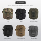 Tactical MOLLE Frag Grenade Pouch/12 GA Magazine Pouches/Handcuffs Bag