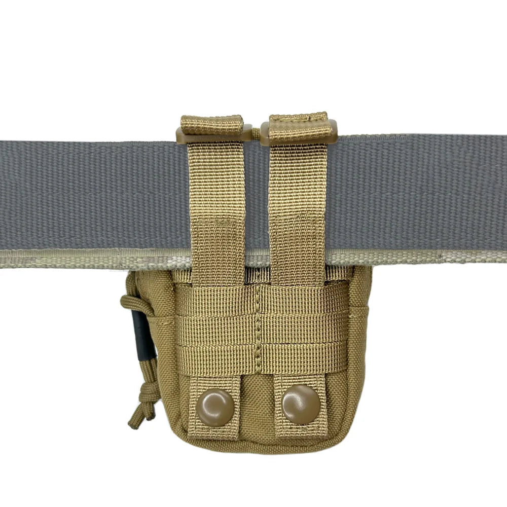 Tactical Disposable Glove Pouch Nylon Duty Belt Gloves Pouch EMT Bag Molle Accessory