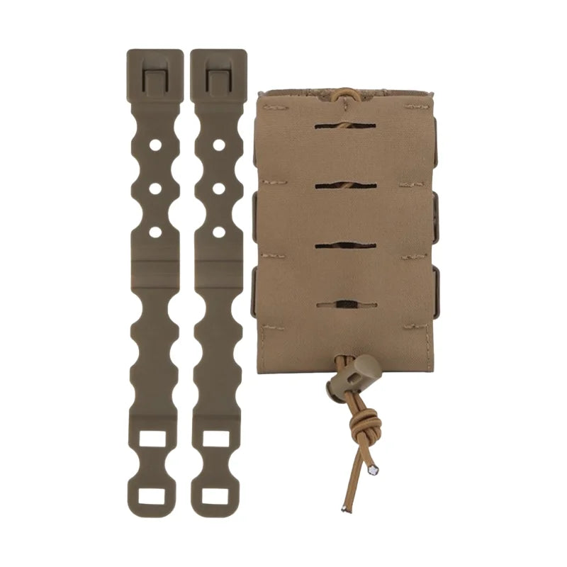 Hunting Dual Mag Pouch | MOLLE Compatible 9mm & 5.56 Magazine Holder For Wilderness