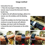 Rescue Tactical Tourniquet Metal Rod Combat Medical First Aid Emergency Survival Tool