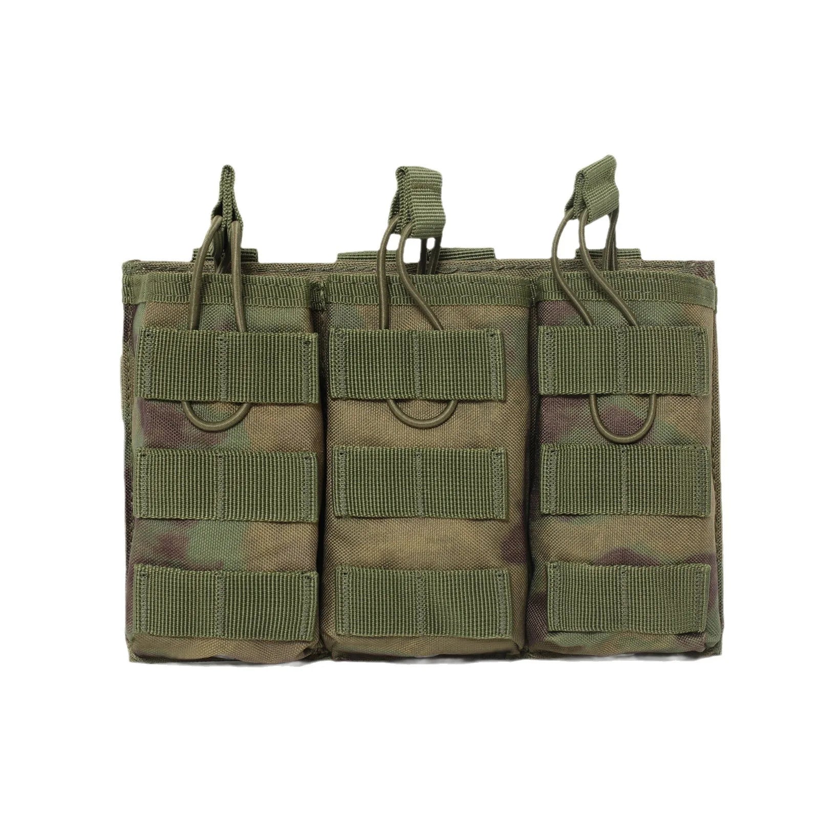 Molle M4 Triple Magazine Pouch Mag Holster M16 AK AR15 Rifle Mag Holder EDC Waist