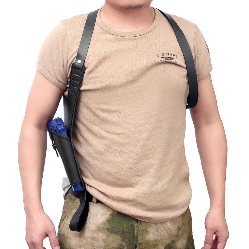 Concealed Tactical Underarm Holster Leather Holster Suitable For Multiple Gun Types
