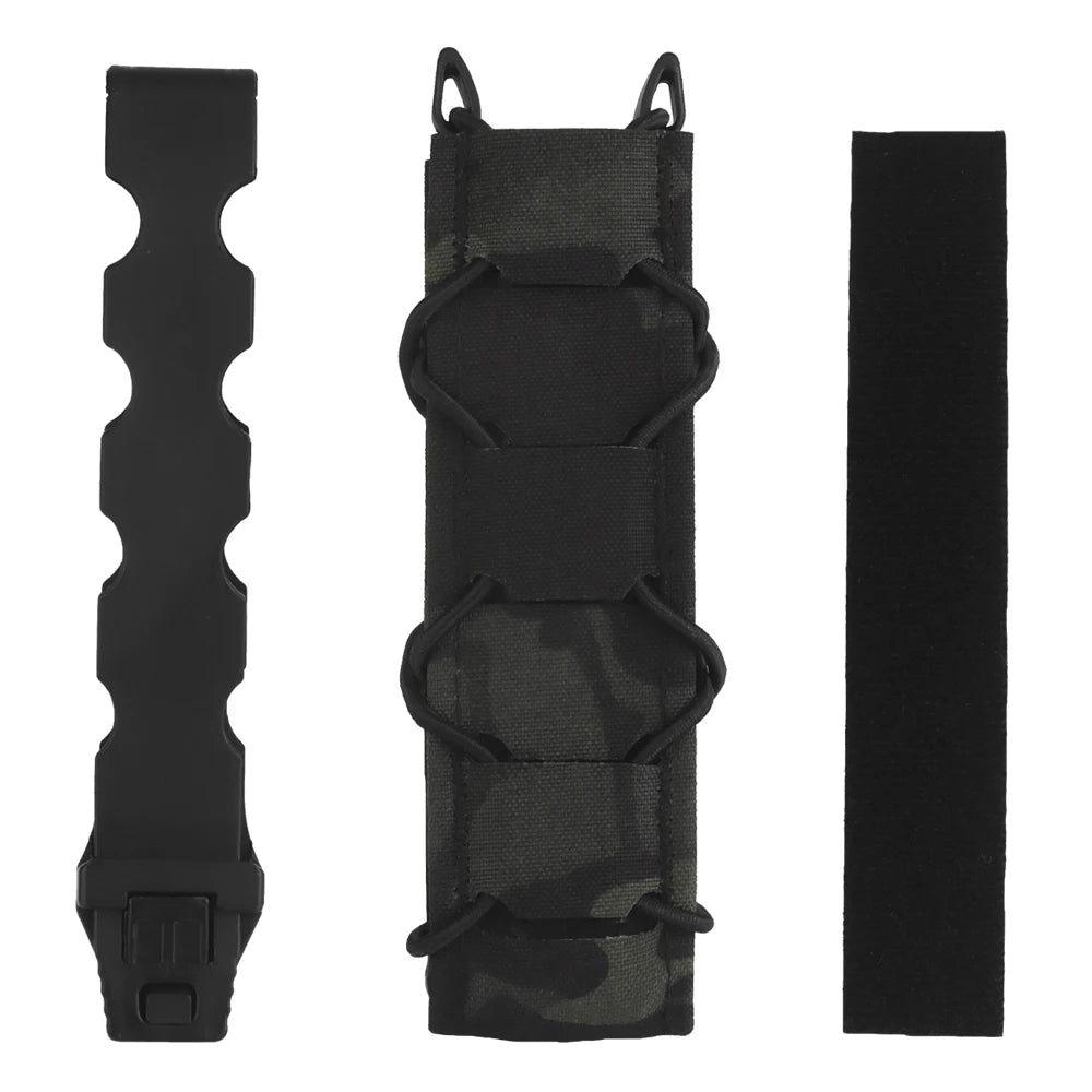 Tactical Magazine Pouch V2 Long Type For 9mm/MP5/MP7 Pistol Mag Holder Pouch Quick