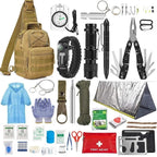 Portable Survival First Aid Kit Full Set Molle Outdoor Gear Emergency Kits Camping Hiking