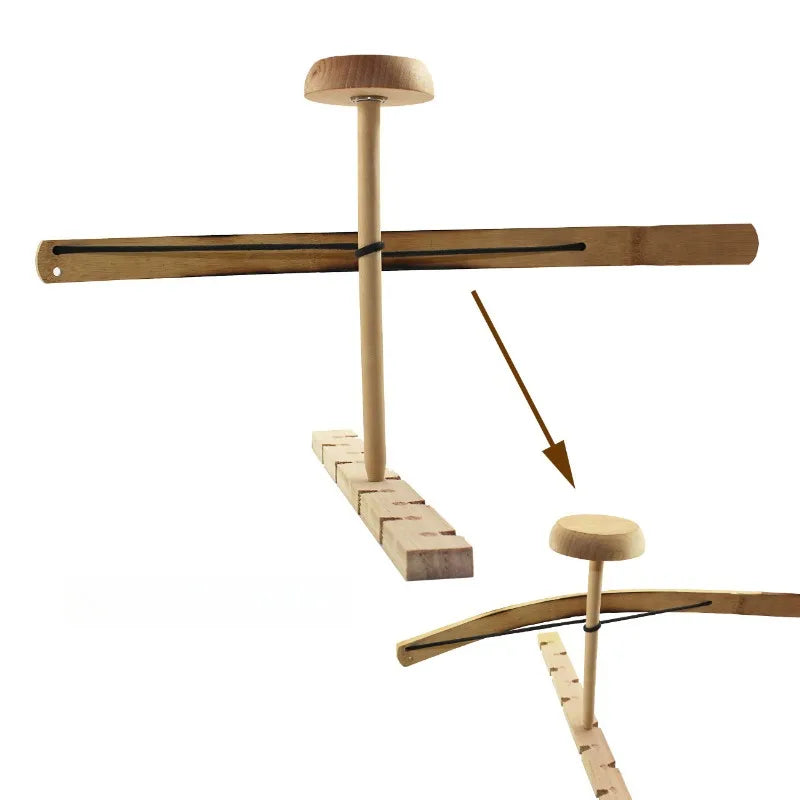 Fire Starter Kit Hand Drill Survival Tool for Outdoor Camping Bushcraft Fire Making