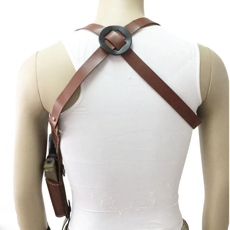 Concealed Tactical Underarm Holster Leather Holster Suitable For Multiple Gun Types