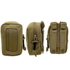 Tactical Disposable Glove Pouch Nylon Duty Belt Gloves Pouch EMT Bag Molle Accessory