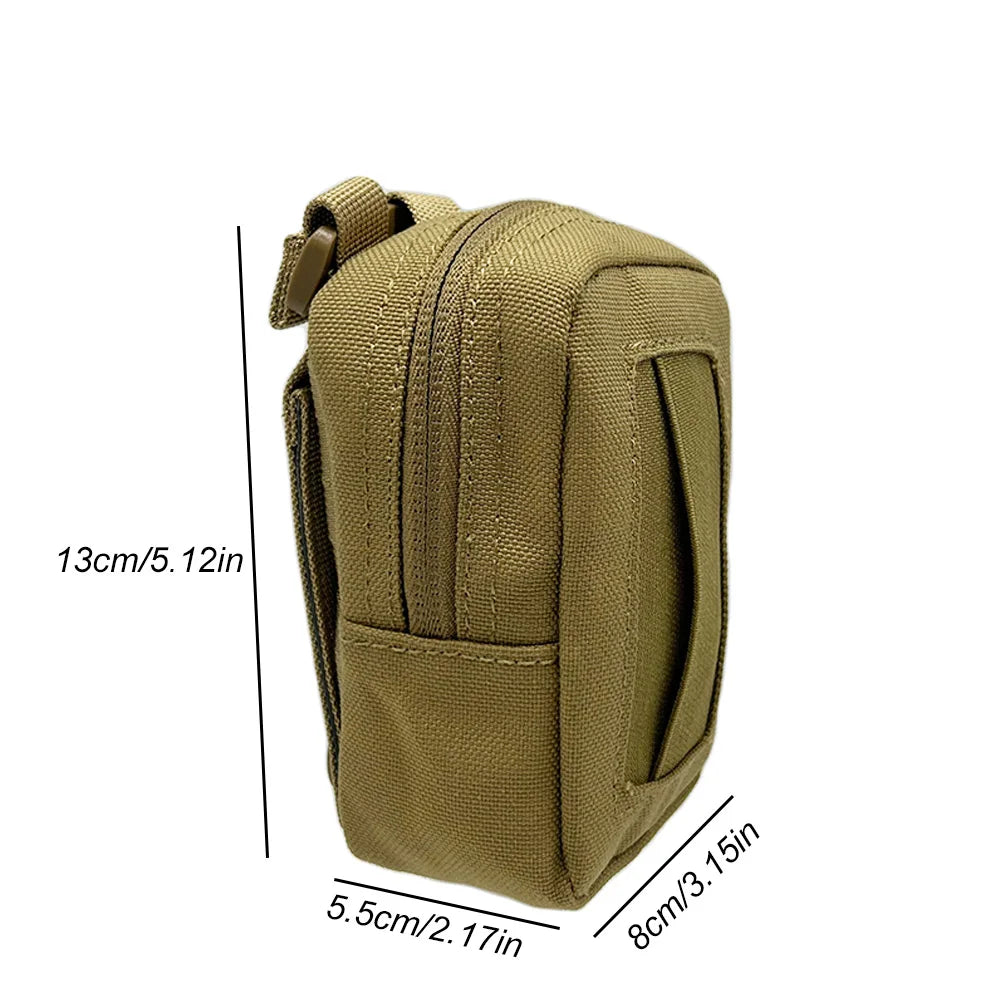 Tactical Disposable Glove Pouch Nylon Duty Belt Gloves Pouch EMT Bag Molle Accessory