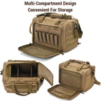 Gun Range Storage Bag Tactical Camping Molle Pouch Outdoor Sport Hunting Accessory