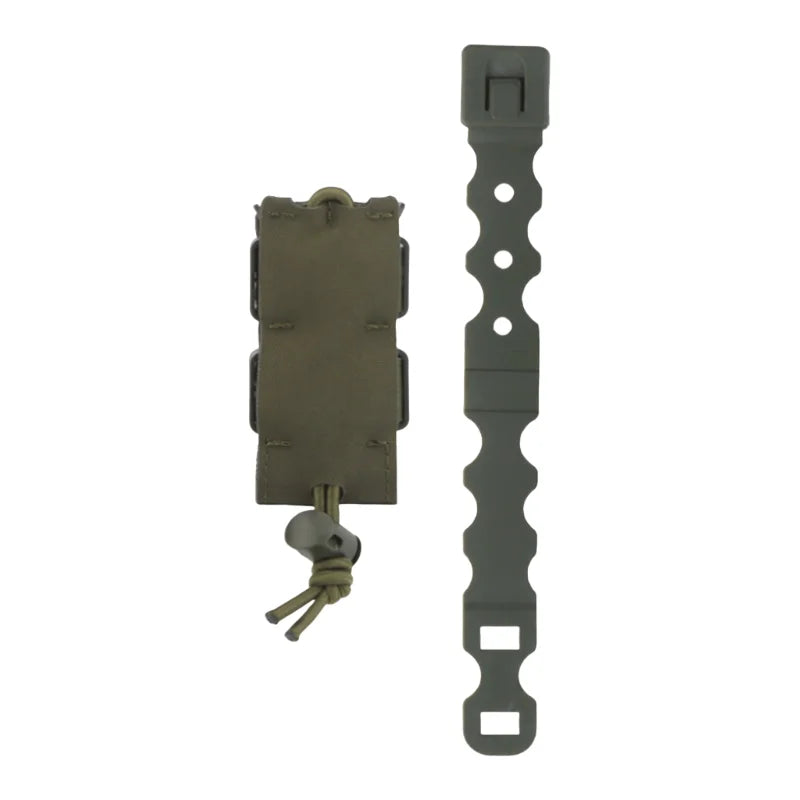 Hunting Dual Mag Pouch | MOLLE Compatible 9mm & 5.56 Magazine Holder For Wilderness