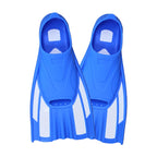 Full Foot Pocket Fins Silicone Floating Swim Buckles Snorkeling Diving Flippers Training Short