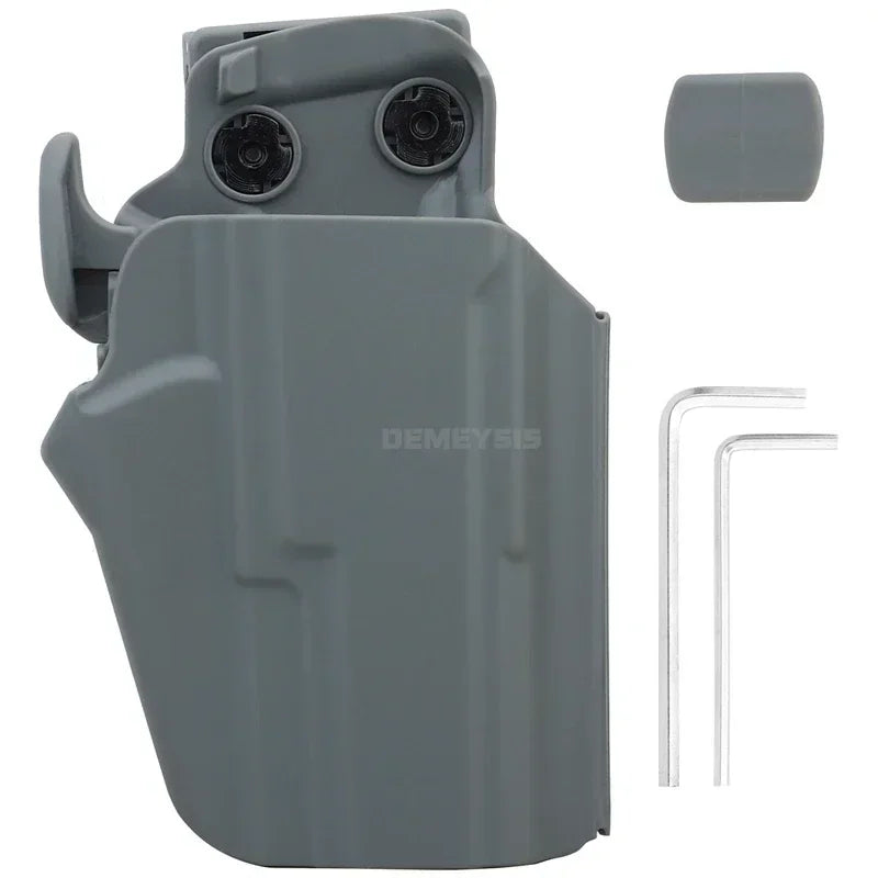 Tactical Quick Pull Gun Holster Adjustable Outdoor Hunting Shooting Waist Belt Holsters