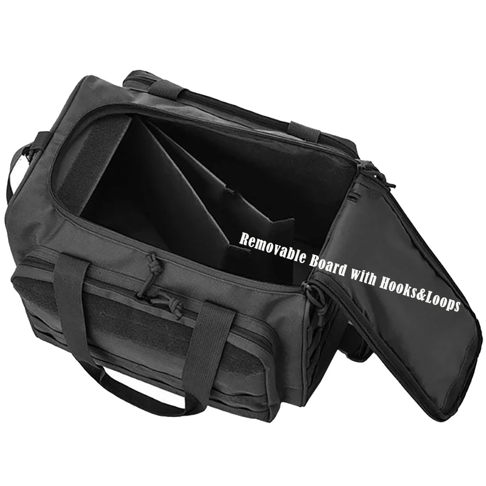 Gun Range Storage Bag Tactical Camping Molle Pouch Outdoor Sport Hunting Accessory