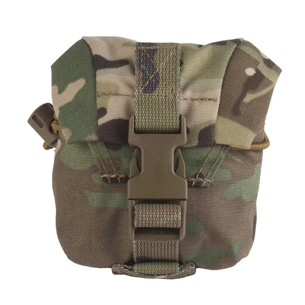Tactical MOLLE Frag Grenade Pouch/12 GA Magazine Pouches/Handcuffs Bag