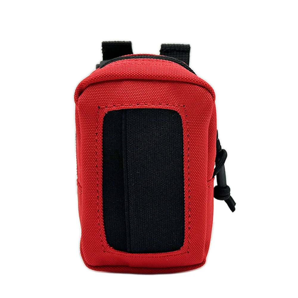 Tactical Disposable Glove Pouch Nylon Duty Belt Gloves Pouch EMT Bag Molle Accessory