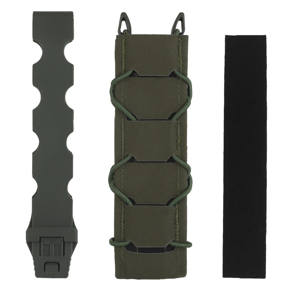 Tactical Magazine Pouch V2 Long Type For 9mm/MP5/MP7 Pistol Mag Holder Pouch Quick