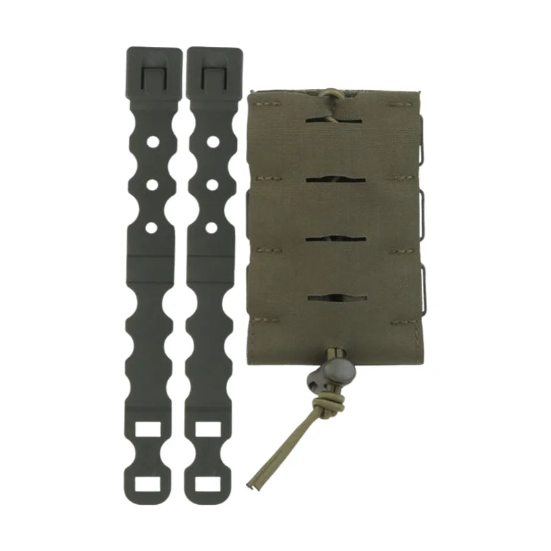 Hunting Dual Mag Pouch | MOLLE Compatible 9mm & 5.56 Magazine Holder For Wilderness