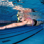 Swimming Training Snorkel Tube, Front Breathing Tube  Center Mount Silicone Mouthpiece