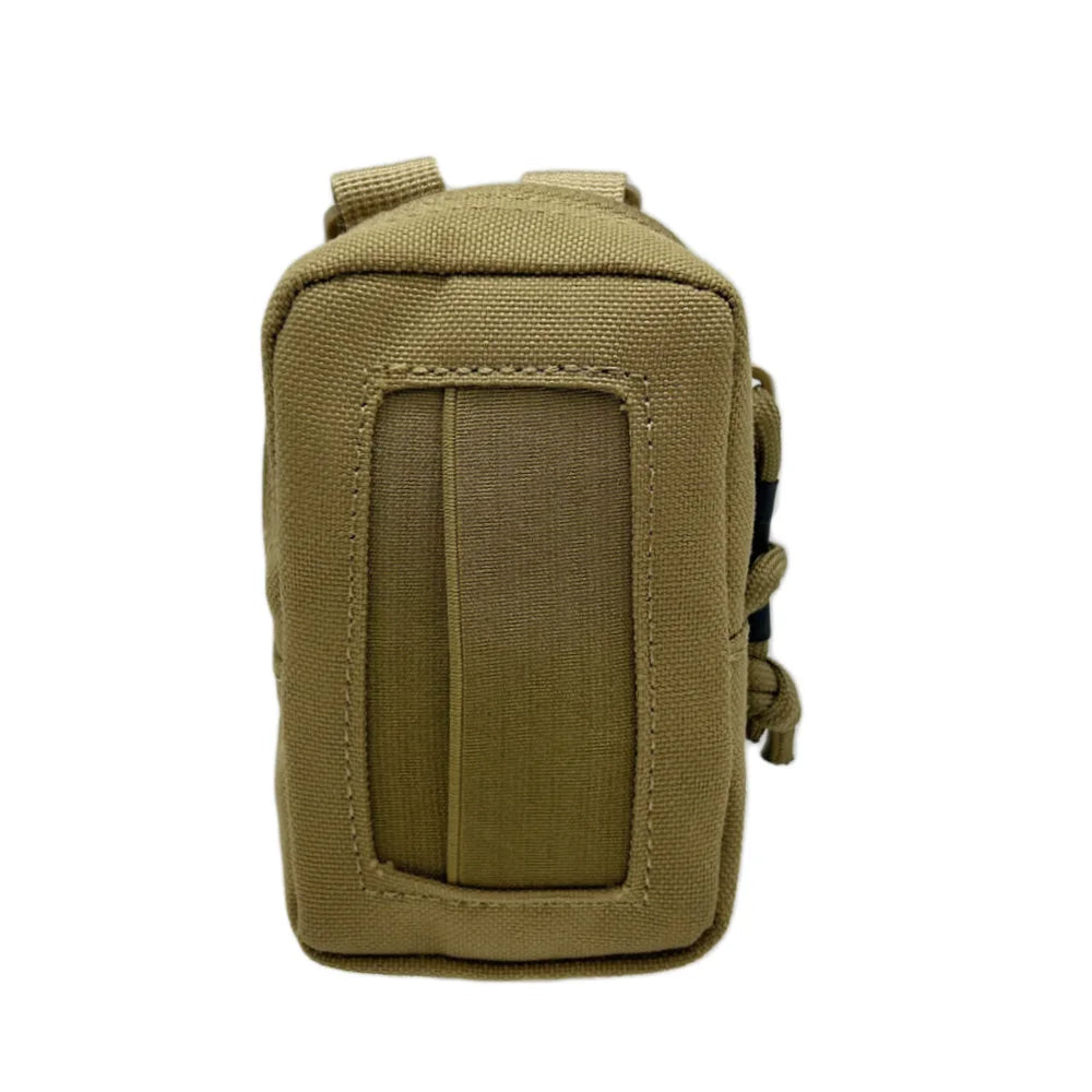 Tactical Disposable Glove Pouch Nylon Duty Belt Gloves Pouch EMT Bag Molle Accessory