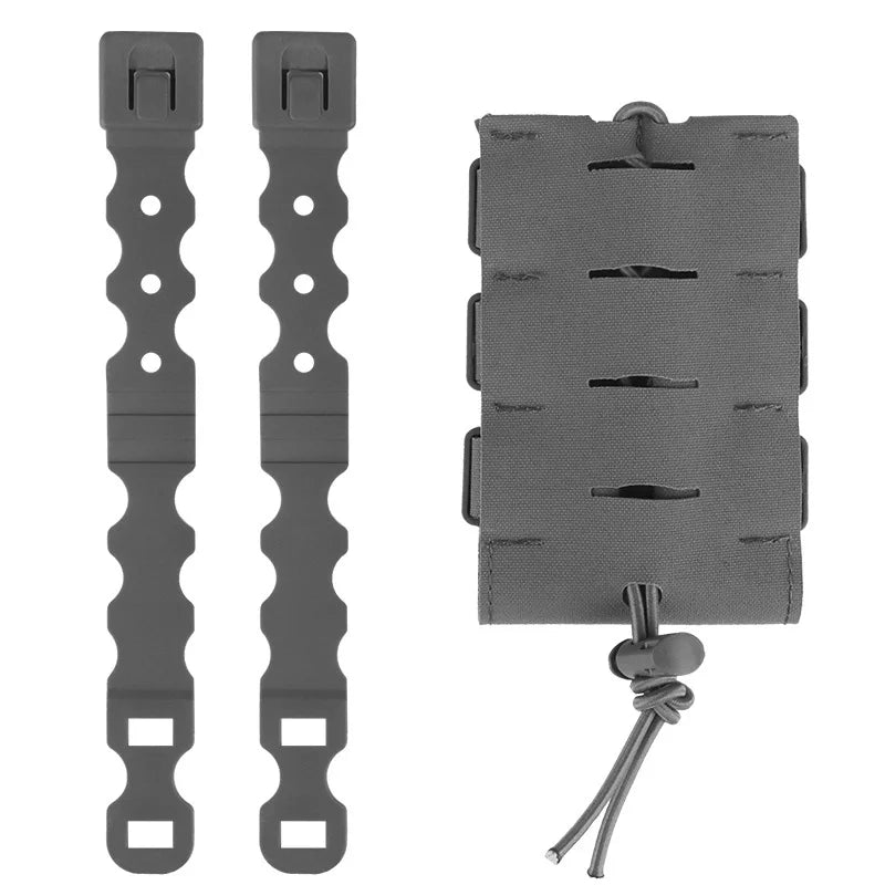 Hunting Dual Mag Pouch | MOLLE Compatible 9mm & 5.56 Magazine Holder For Wilderness