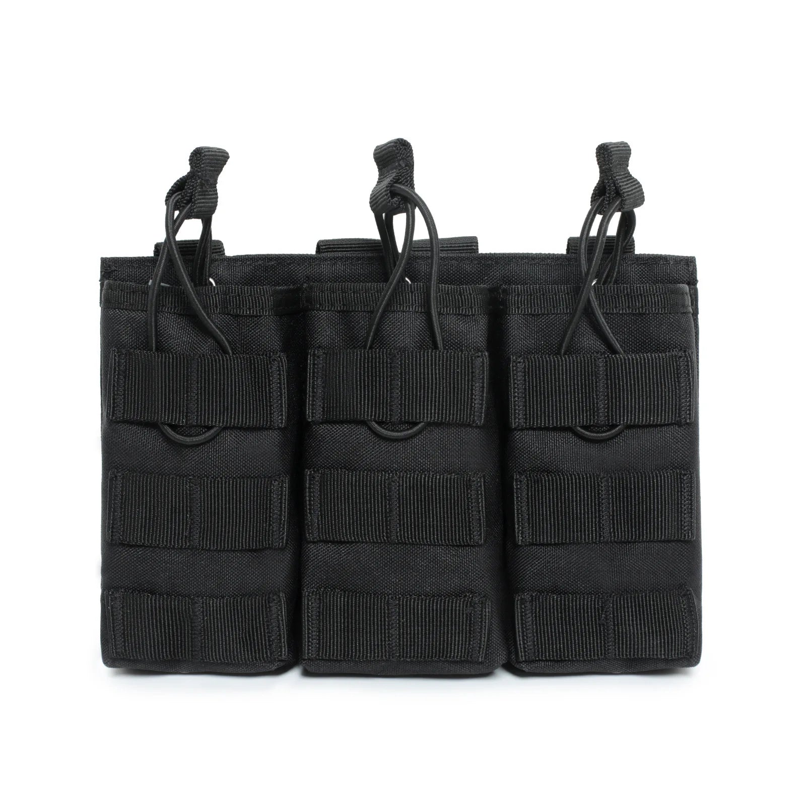 Molle M4 Triple Magazine Pouch Mag Holster M16 AK AR15 Rifle Mag Holder EDC Waist