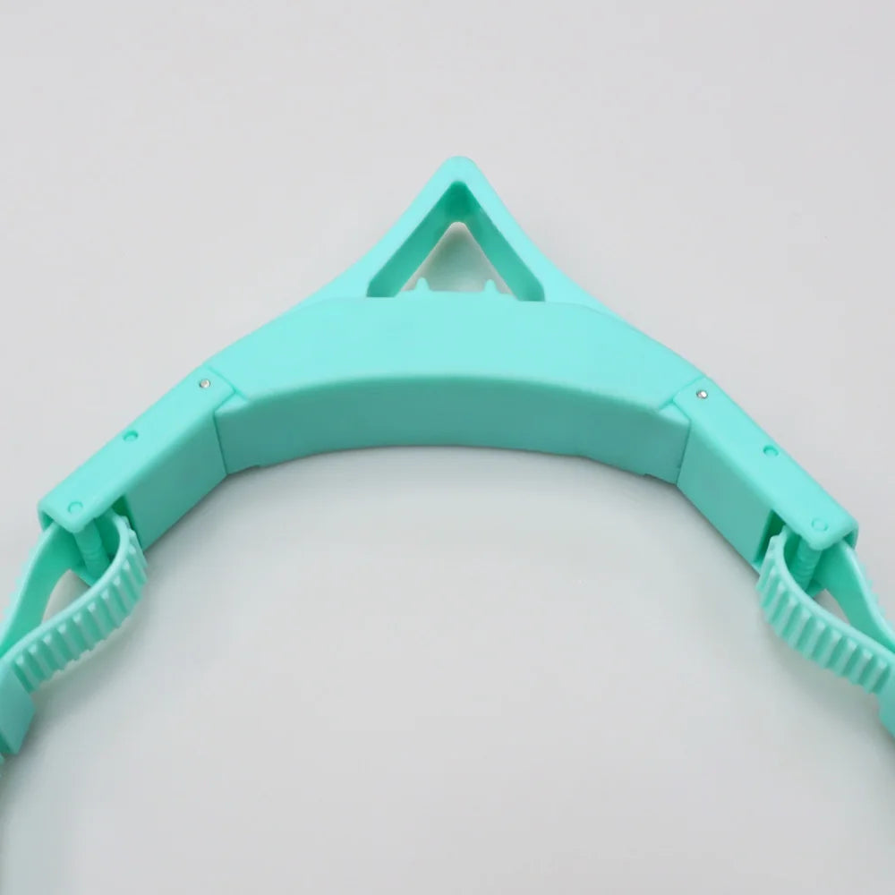 Swimming Training Snorkel Tube, Front Breathing Tube  Center Mount Silicone Mouthpiece