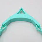 Swimming Training Snorkel Tube, Front Breathing Tube  Center Mount Silicone Mouthpiece